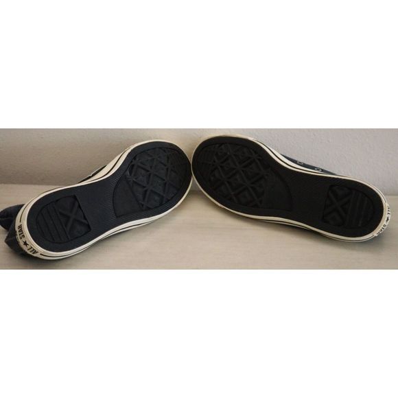 Converse 149466C Men's 7.5 Women's 9.5 Navy/Black Chuck Taylor Hi Top Sneakers - Picture 5 of 9